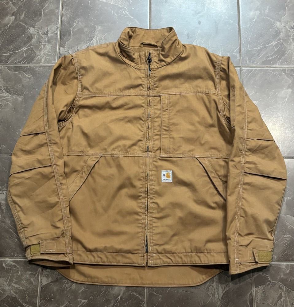 Carhartt Flame Resistant Brown Jacket Men’s Size M