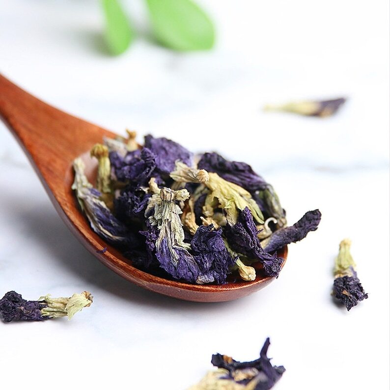 8.8oz Dried Butterfly Pea Tea Flower Pure Organic Natural Herbal Blue Drink tea