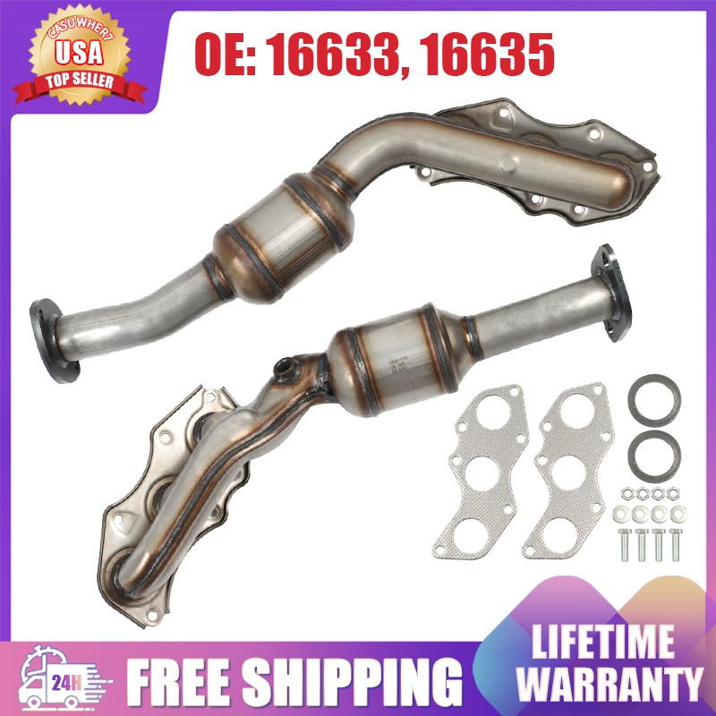 Manifold Catalytic Converter Fits 2006-2012 Lexus IS250 2.5L AWD Only Bank 1 & 2