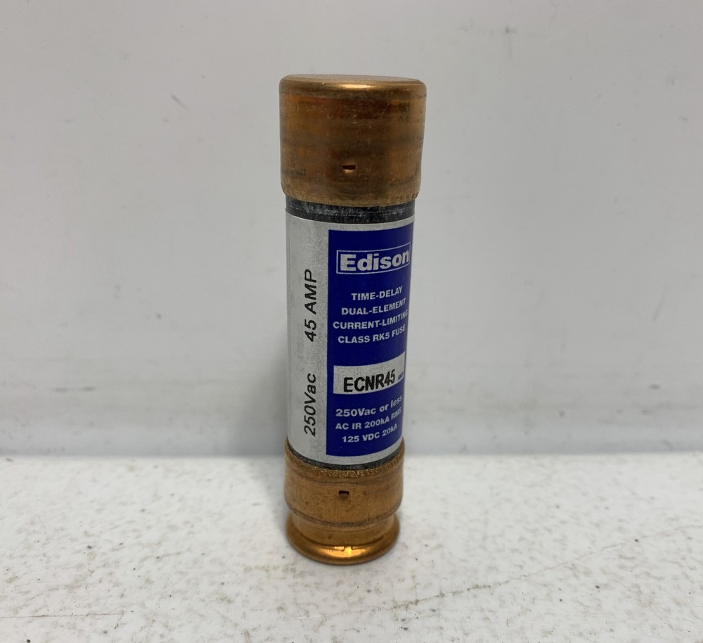 Edison ECNR45 Dual-Element Time-Delay Fuse 45A 250VAC