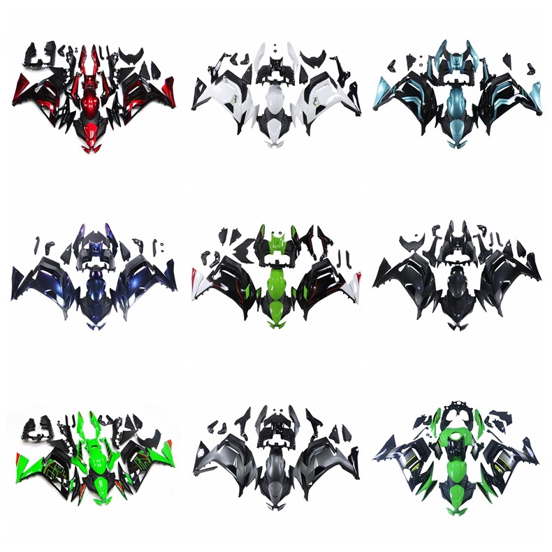 ABS Plastic Fairing Kit for 2020-2023 Kawasaki Ninja 650 21 Injection Bodywork