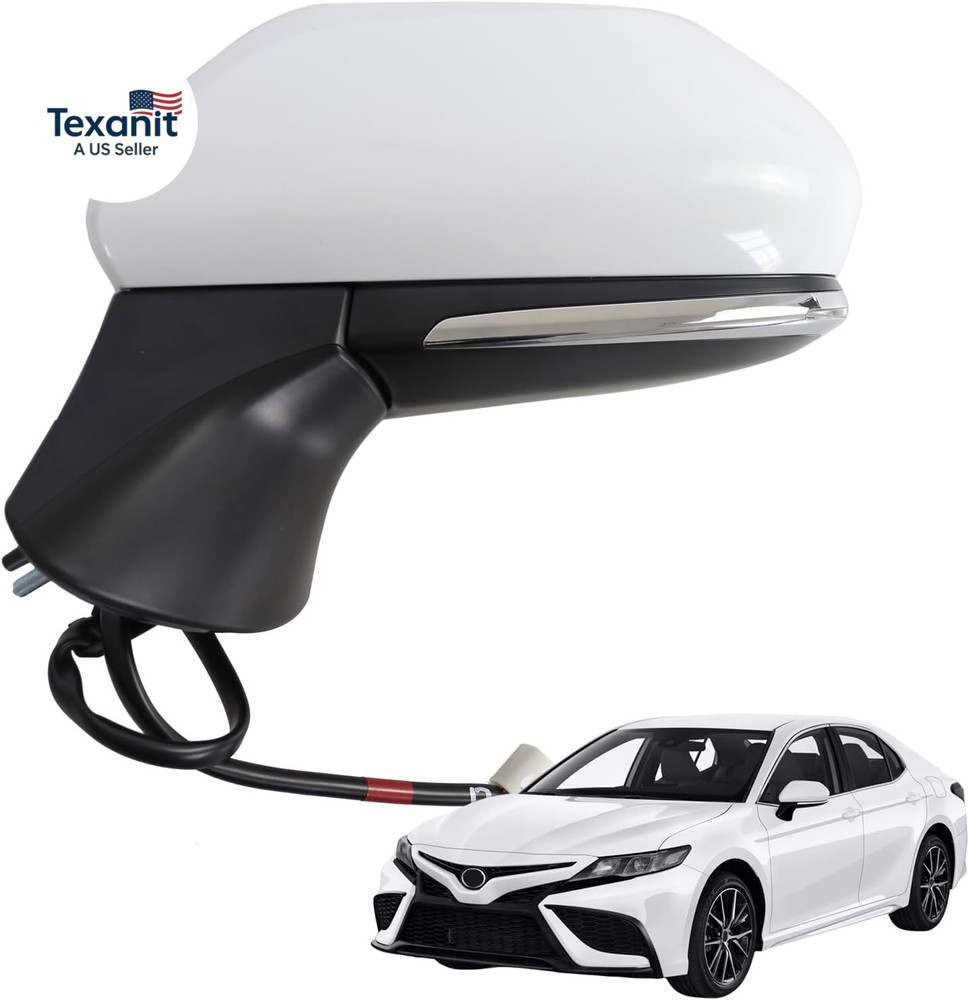 for Toyota Camry Side View Mirror Assembly Driver 2018 2019 2020 2021 2022 2023