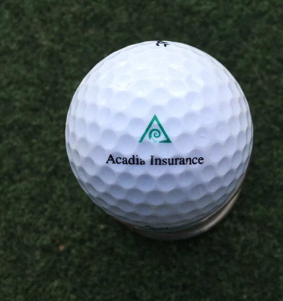 Acadia Insurance Logo Golf Ball--image