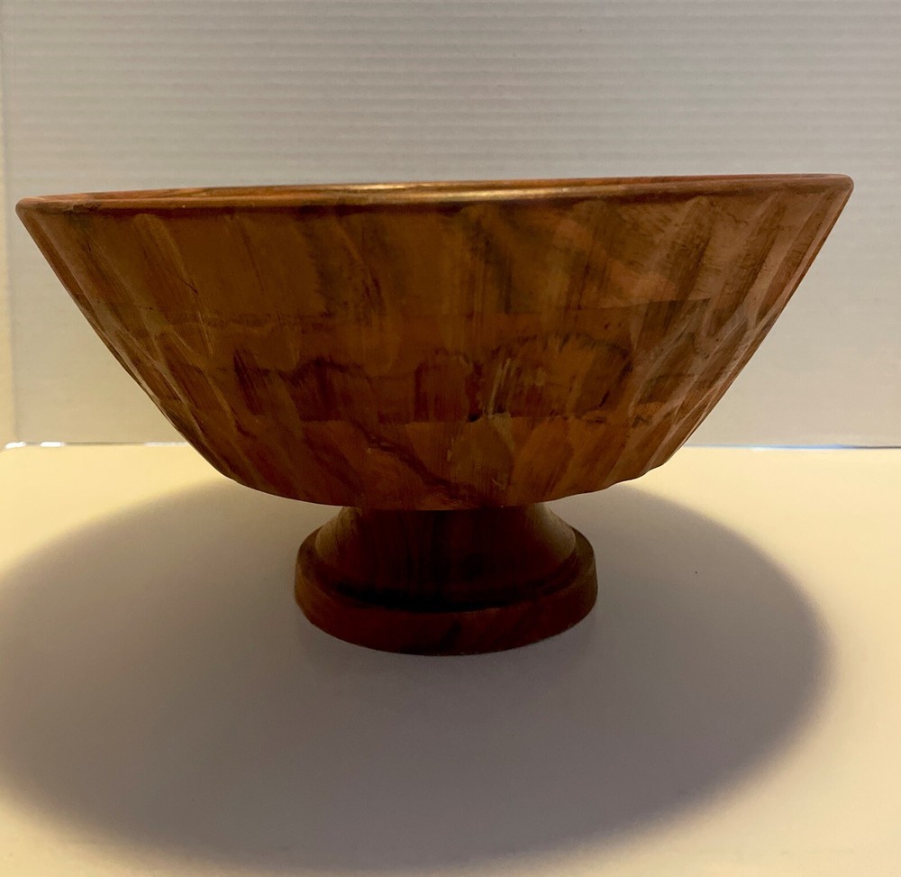 Acacia Wood Deep Serving Salad Bowl Handcrafted In India 10