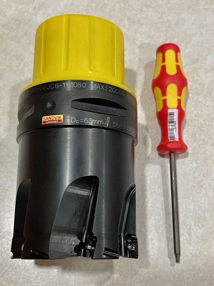 Sandvik R390-063C6-11M080 CoroMill 390 Milling Cutter Capto C6