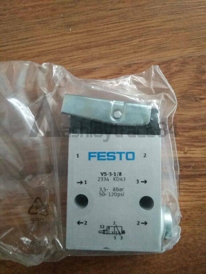 New FESTO VS-3-1/8 2334 Direct Acting Round Head Valve #PA