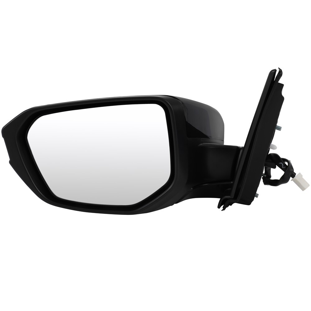 Power Heated Manual Fold Left Driver Tow Mirror For 2016-on Honda Civic Black
