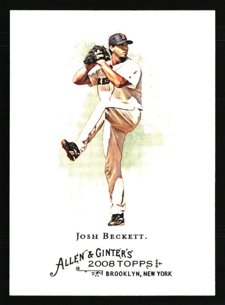 2008 Topps Allen & Ginter Josh Beckett #55 Baseball Card