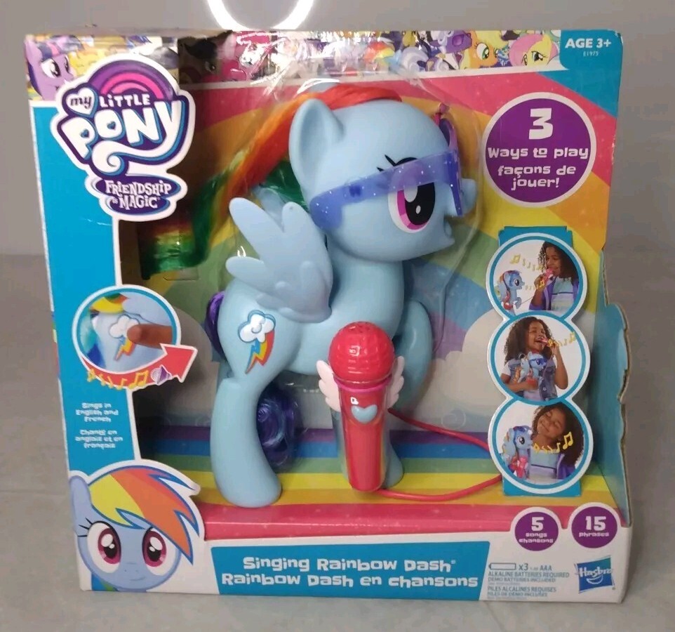 My Little Pony Friendship Magic Singing Rainbow Dash BNIB