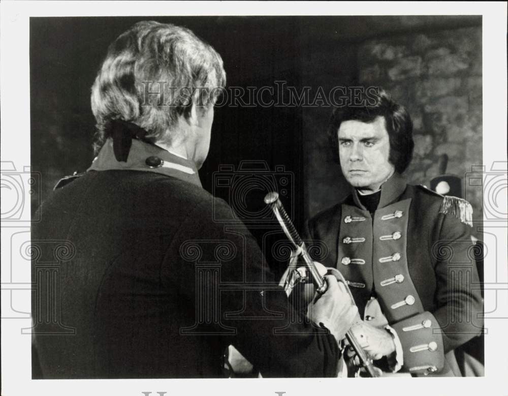 1973 Press Photo Cliff Robertson in a scene from 