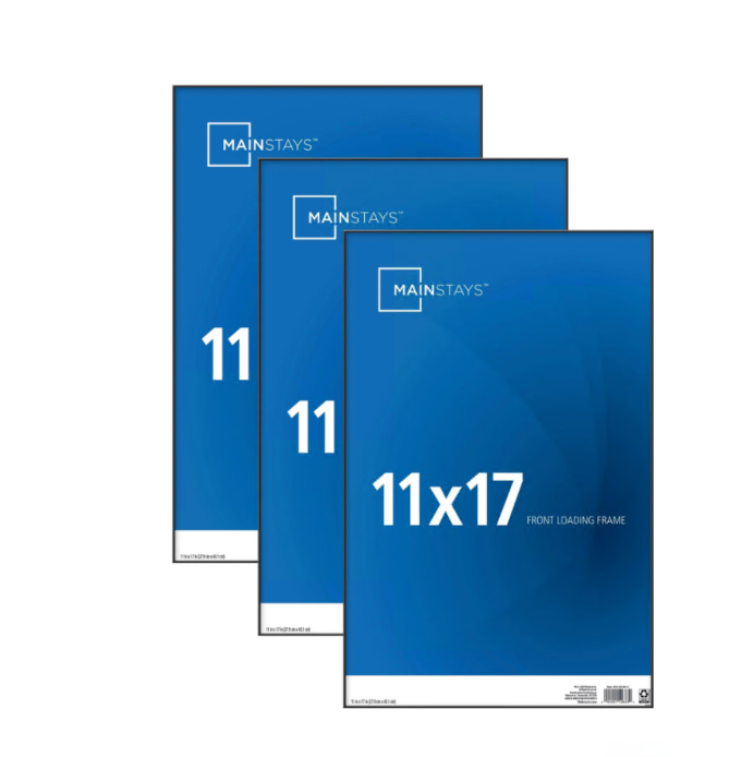 3 pack ,11x17 Inch Format Picture & Poster Frame Wall Art Vertical Horizontal