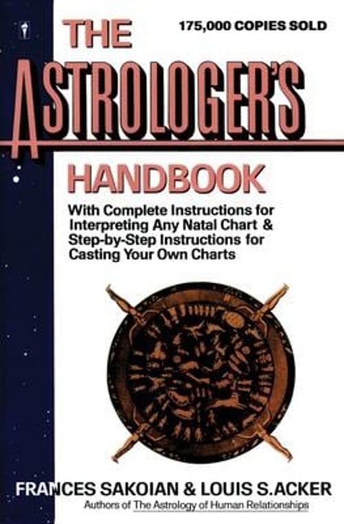 The Astrologer's Handbook Paperback Frances SakoianFree US Delivery | ISBN:006272004X