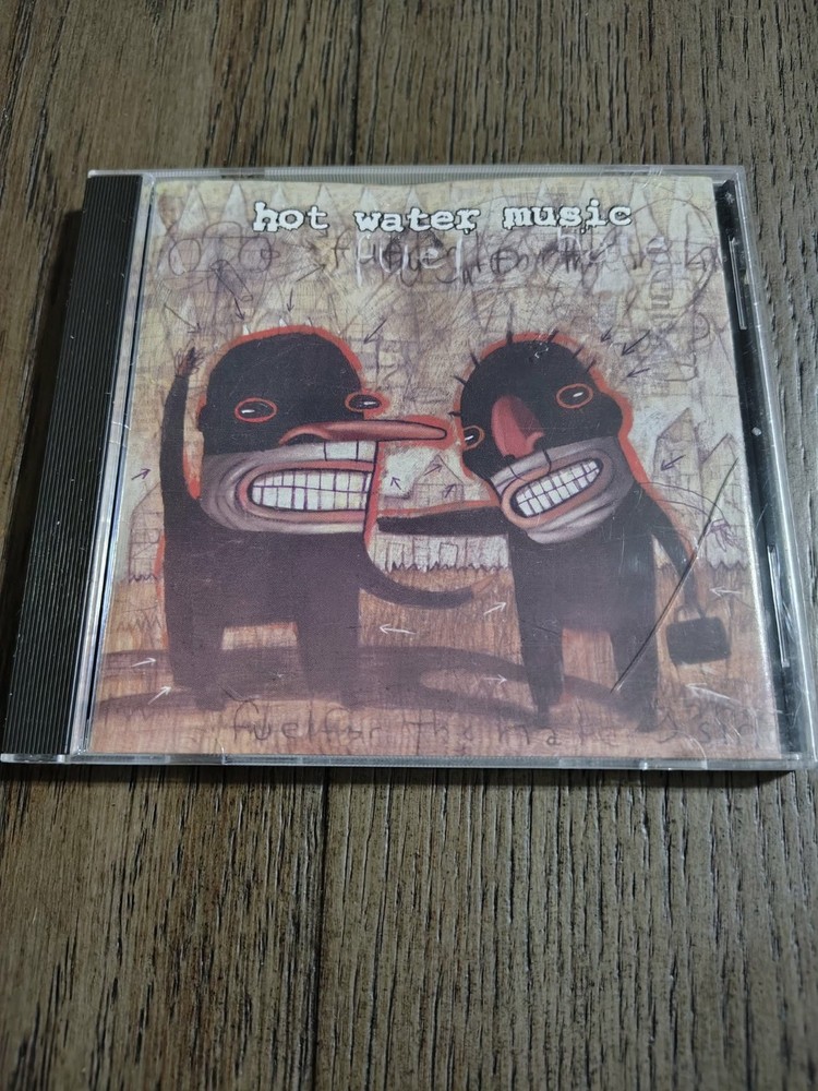 No Idea Records Nir-37 Fuel for the Hate Game Hot Water Music CD 1997 Hardcore