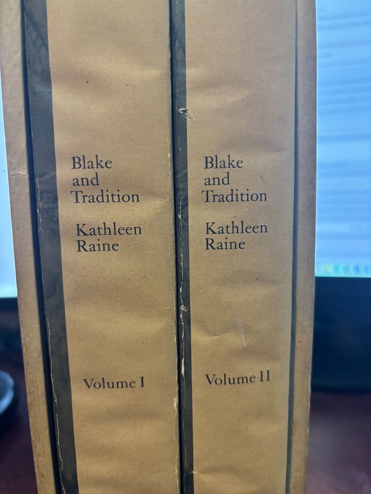 Blake and Tradition by Kathleen Raine - 2 Volume Set