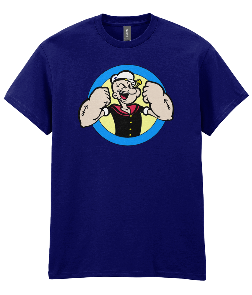 Popeye the Sailor Retro TV Unisex T Shirt Adult Mens Tee Womens T-Shirt Gift