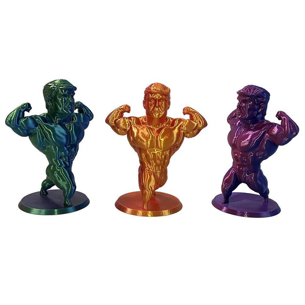 3D Printing of Presidential Ornaments Lot D2