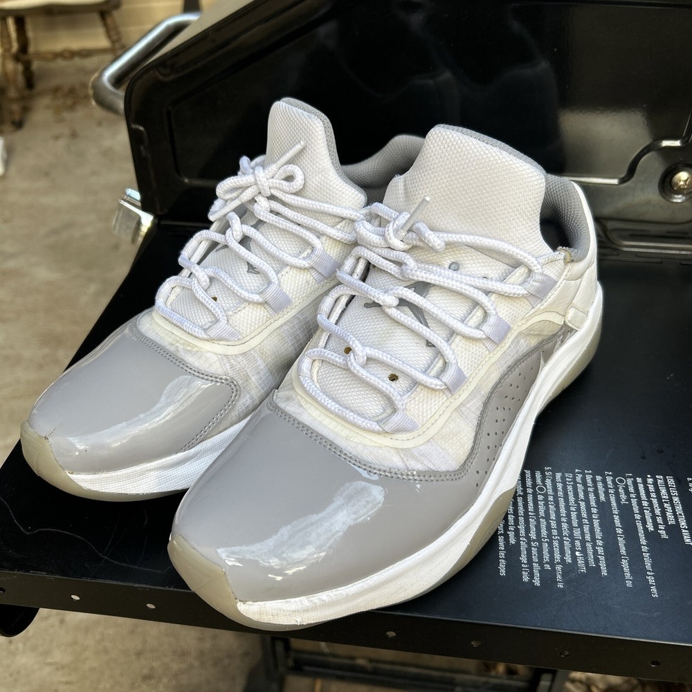 Nike Air Jordan 11 CMFT Low White Cement Gray Retro Shoes DV2629-101   W-12 M-10