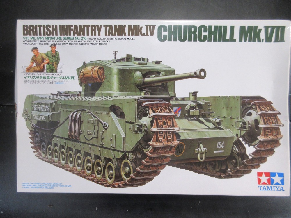 TAMIYA 1/35 BRITISH CHURCHILL Mk.VII INFANTRY TANK #35210