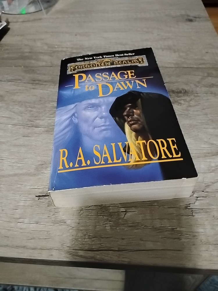 Passage To Dawn Forgotten Realms by RA Salvatore 1996 TSR 4th Legacy of the Drow