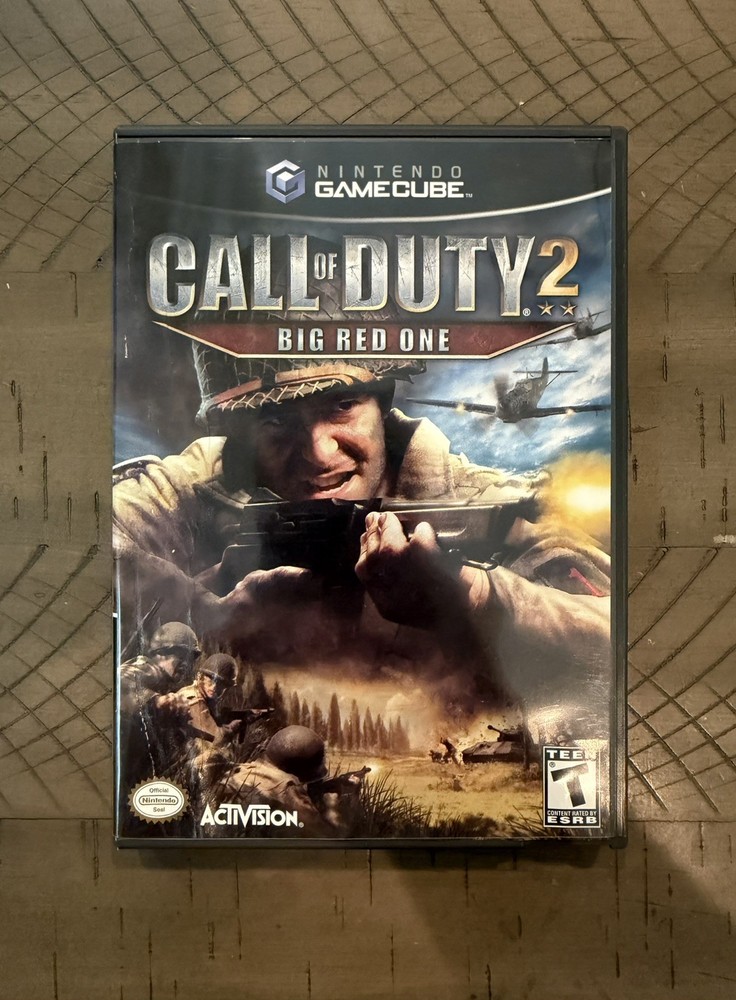 Call of Duty 2: Big Red One; CIB (Nintendo GameCube, 2005)