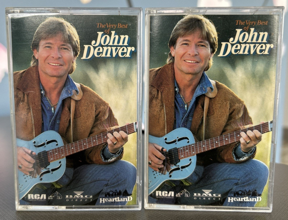 The Very Best of John Denver - 2 Cassette Tape Set   ~JJ