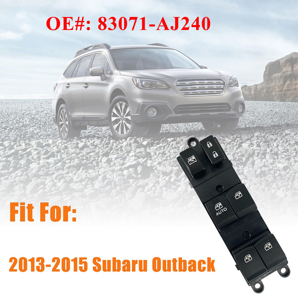 83071-AJ240 Power Window Master Switch Driver Side Fit For Subaru Outback