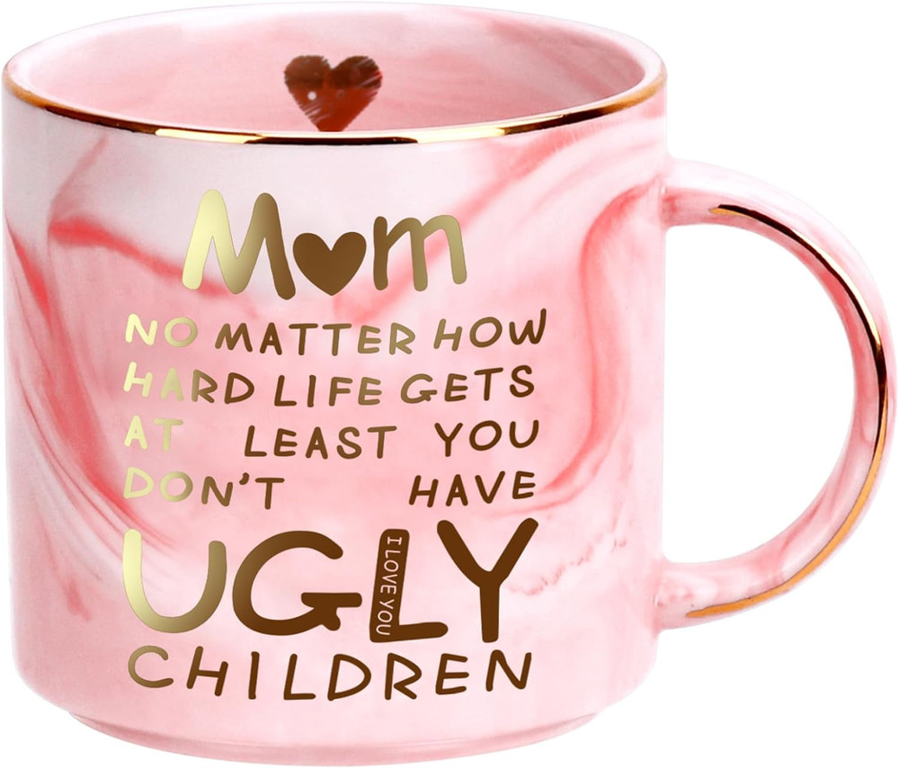 Mothers Day Gifts: 12Oz Coffee Mug for Mom from Daughter Son Unique Birthday Pre