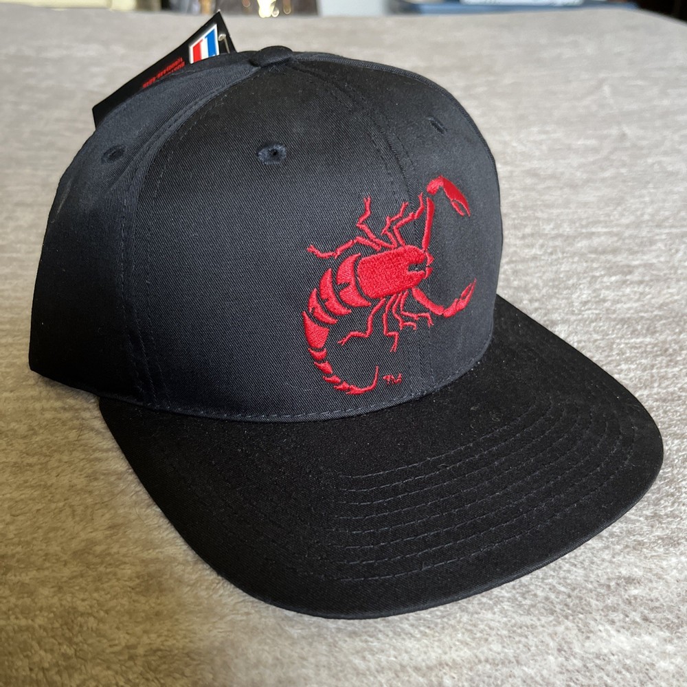Vintage Twins Enterprise WCW/NWO Wolfpack Sting Snapback Hat-Black With TAGS 90s