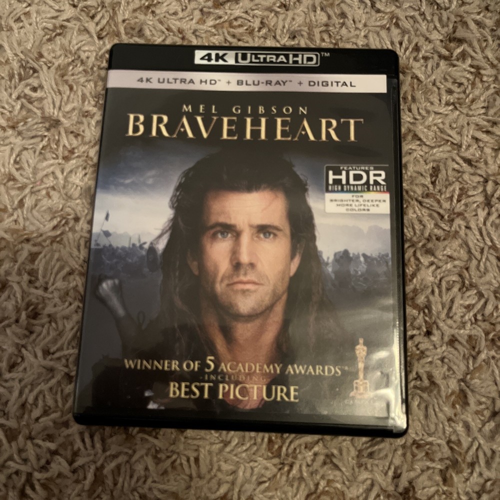 Braveheart 4k UHD Ultra HD, 1995)