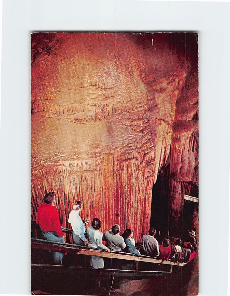 Postcard Frozen Niagara Mammoth Cave National Park Kentucky USA
