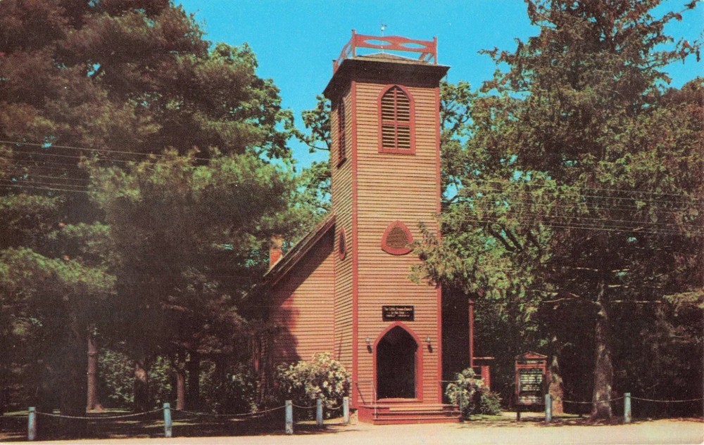 The Little Brown Church in the Vale - Nashua, Iowa IA - Postcard