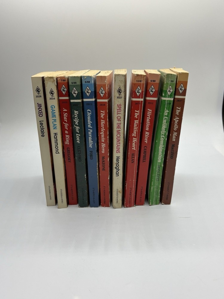 harlequin romance books lot X 11 Paperback