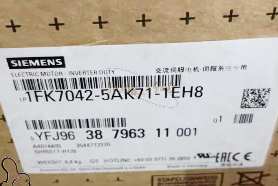 1Pc New Siemens Servo Motor 1Fk7042-5Af71-1Eh8