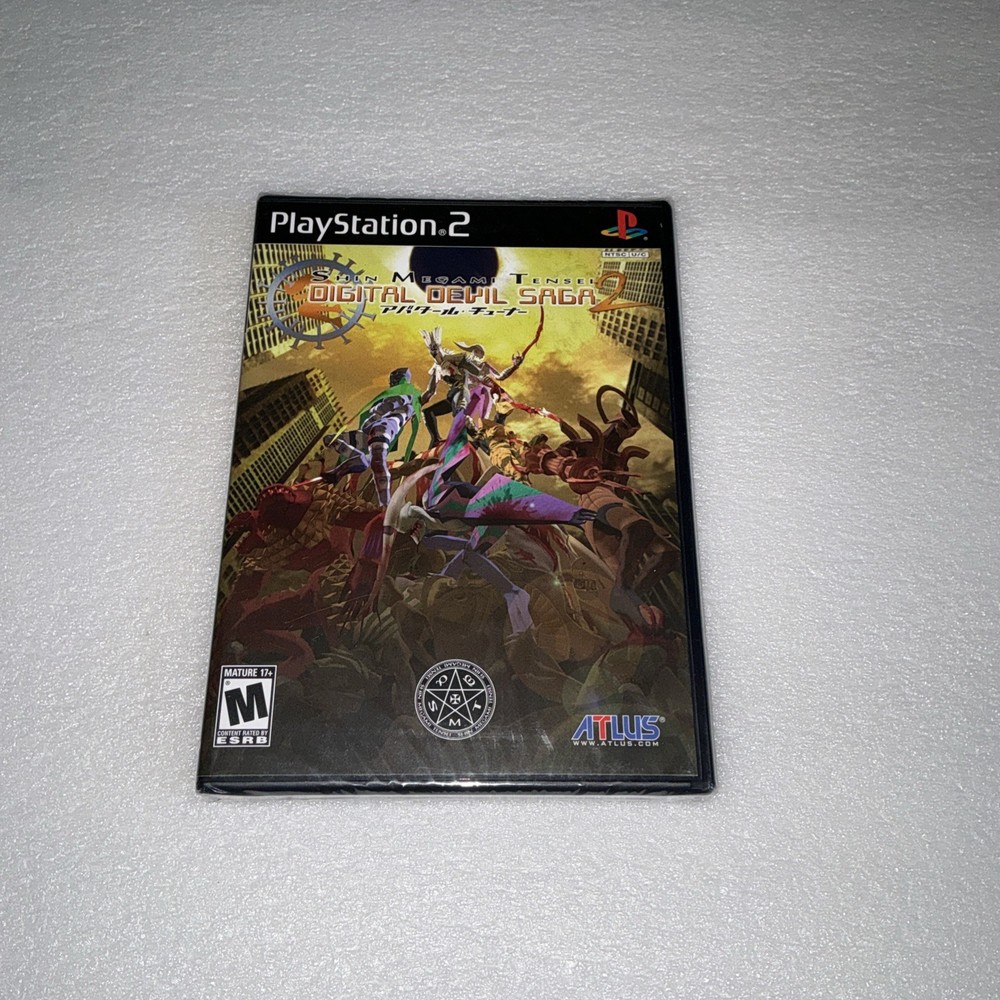 Shin Megami Tensei Digital Devil Saga 2 NTSC USA NEW Sony Playstation 2 Ps2 RARE