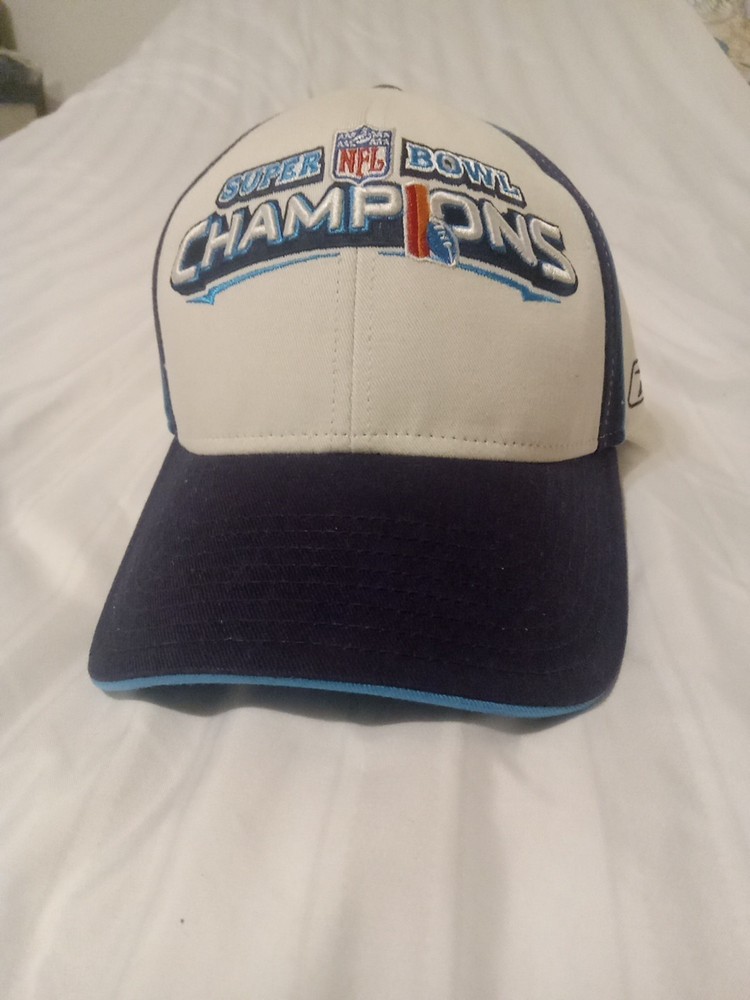 NWOT Vtg 2007 Indianapolis Colts Reebok NFL Super Bowl Champions Hat SEE INFO