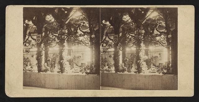 Philadelphia PA Great Central Fair Horticultural Department 1864 Exhibit