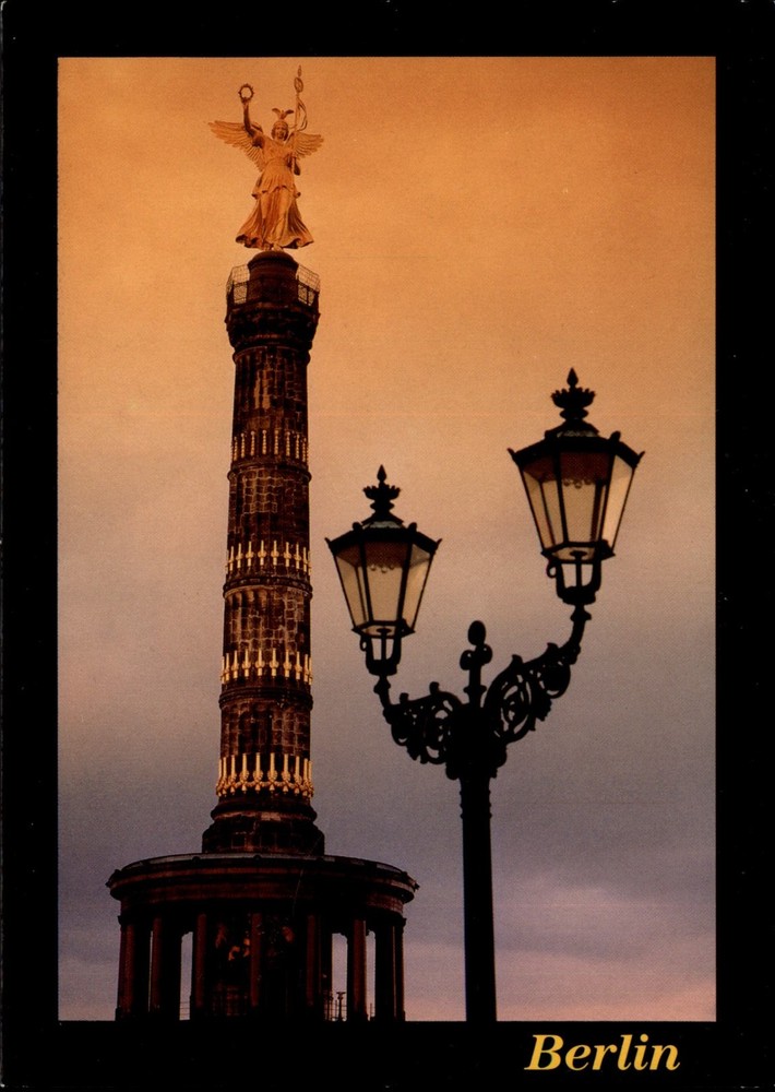 Victory Column Berlin Germany vintage postcard w249