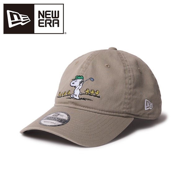 PEANUTS NEW ERA Cap Golf 9TWENTY 920LV PEANUTS SNOOPY Woodstock PEB size M/L