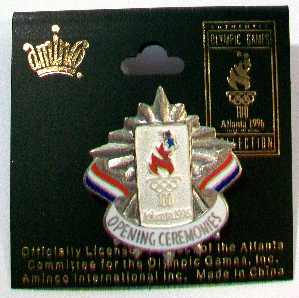 New 1996 Atlanta Opening Ceremonies Olympic Games Pin