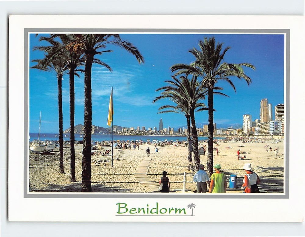 Postcard Benidorm Spain