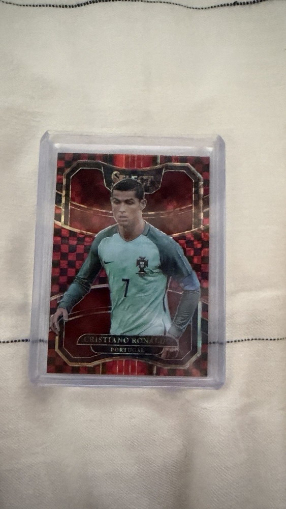 2017-18 Panini Select - Terrace Cristiano Ronaldo #33 Checkerboard Prizm