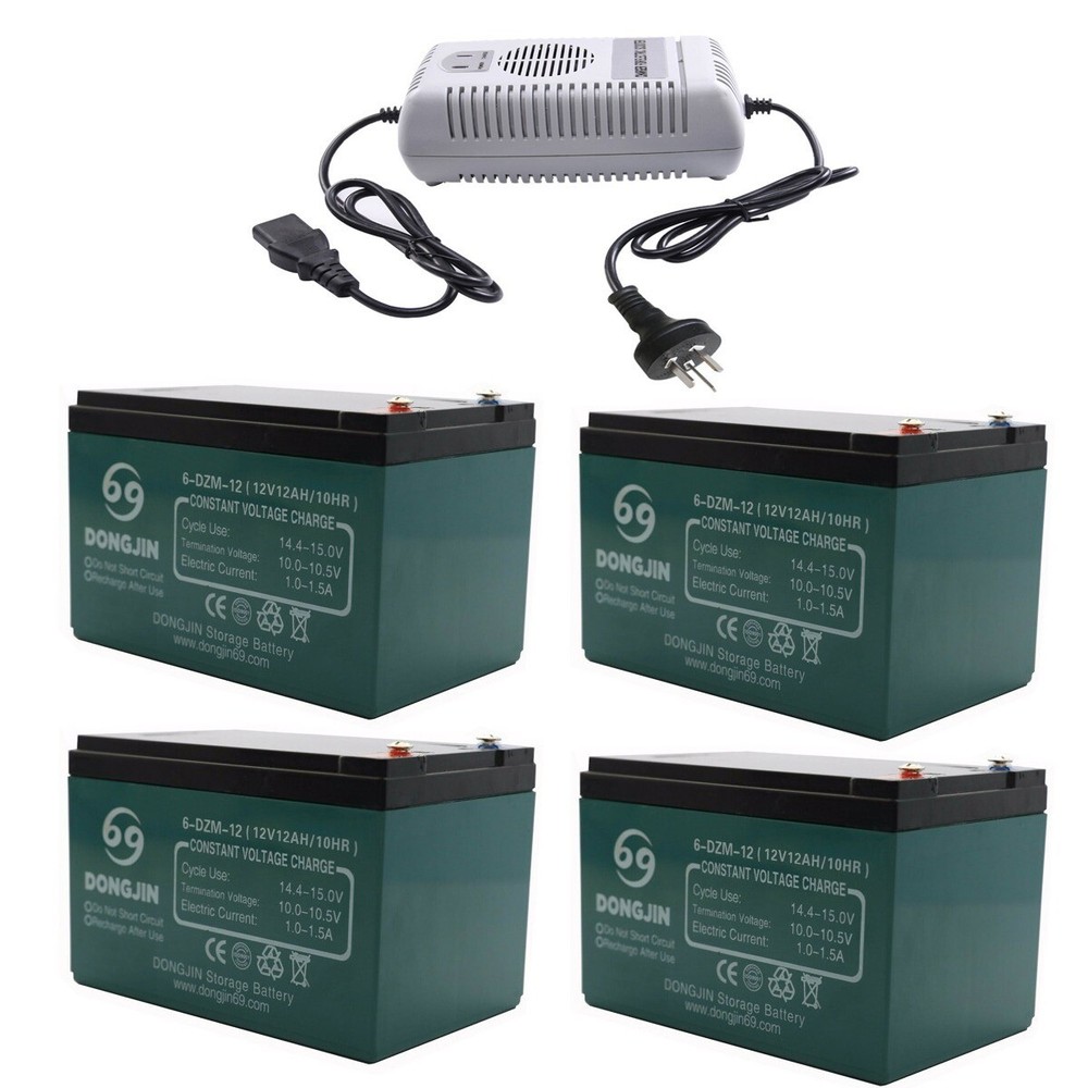 12V 12Ah 6-DZM-12 6-DMF-12 Battery 6-DZF-12 For E-Scooter Go Kart ATV Cart UTV
