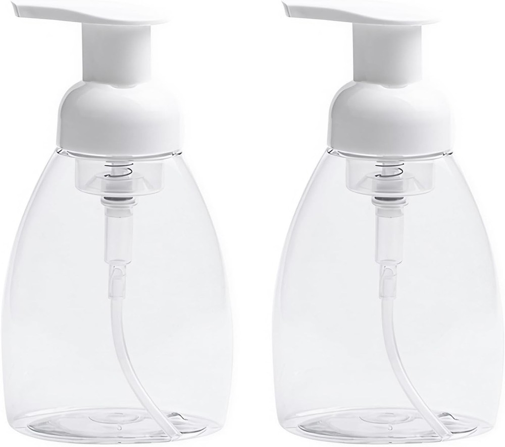 2-Pack Foaming Soap Dispenser Pump Bottles,Foam Hand Soap Dispenser ,8 oz(250ml)