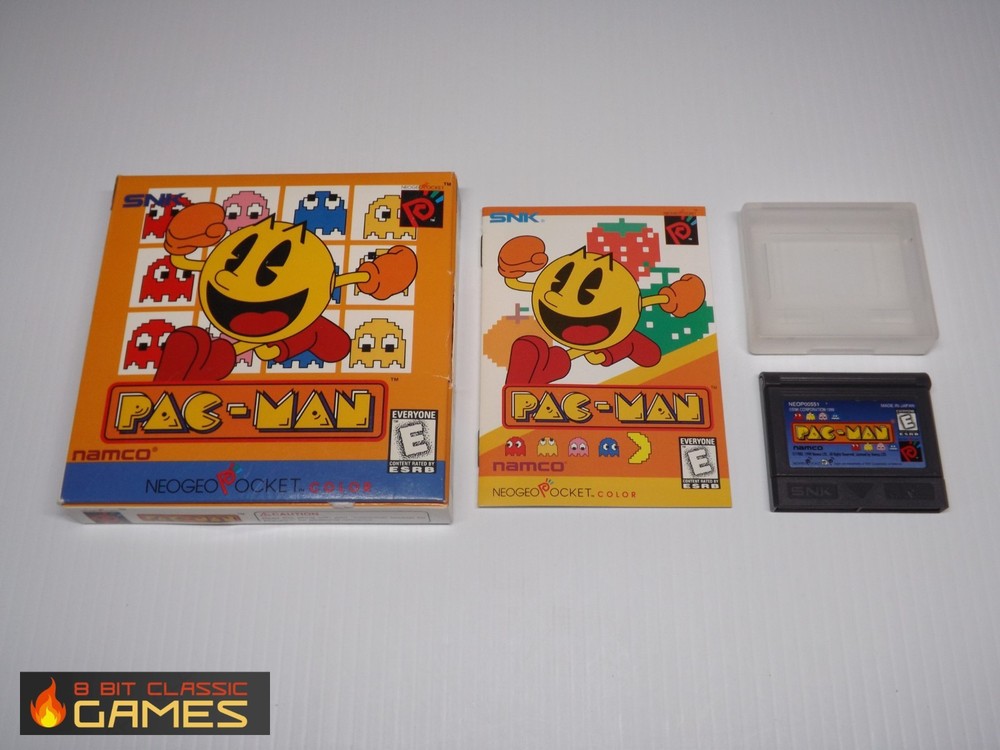 Pac-Man  - GAME & BOX - Neo Geo Pocket - 513a