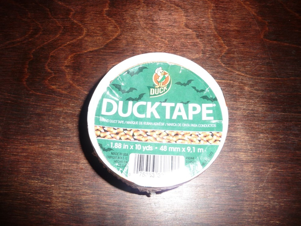 Candy Corn Duck Tape! Discontinued Halloween Edition! 10 Yards Long! New Sealed!