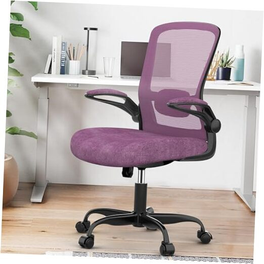 Office Chair, Ergonomic Desk Chair with Adjustable Lumbar Support, High Back