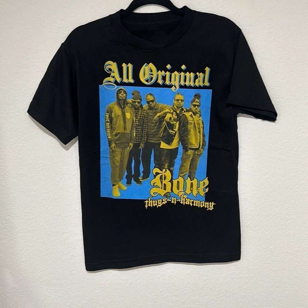 Vintage Bone Thugs n Harmony Short Sleeve Cotton T-Shirt MA136 FREE SHIPPING