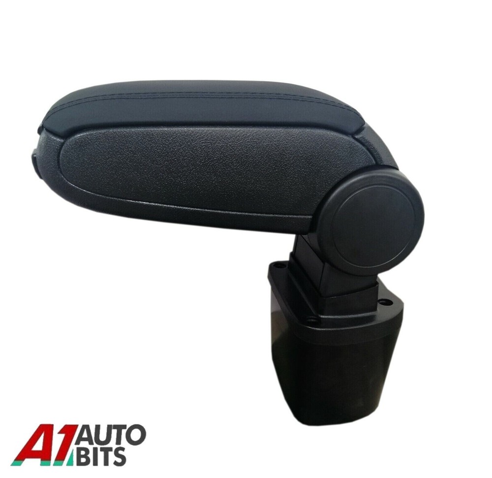 Fit Nissan Juke 2010 - 2016 Black Leatherette Armrest Arm Rest Center Console