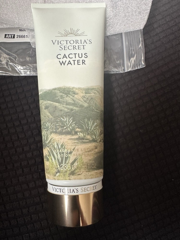 Victoria's Secret Cactus Water Fragrance Body Lotion 8 oz Hydrating Cream