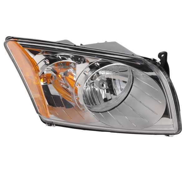 2007-2012 Dodge Caliber Front Right Headlight Amber Clear Lens 5303738AE Replacement